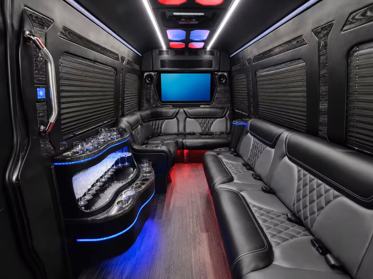bus rentals to uptown theatre napa and downtown concerts